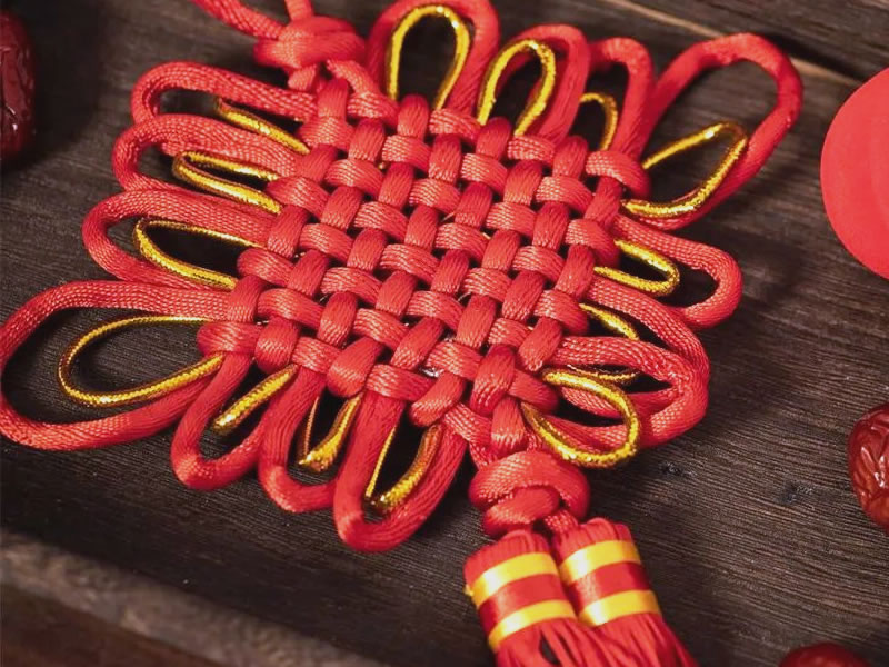 Chinese knot, one of the three traditional handicrafts in China